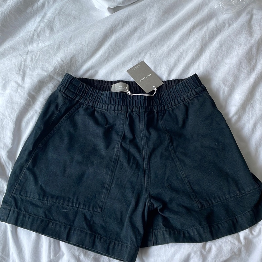 NWT Everlane Shorts in Ink. Size Large.